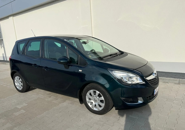 Opel Meriva cena 21700 przebieg: 130000, rok produkcji 2014 z Leszno małe 137